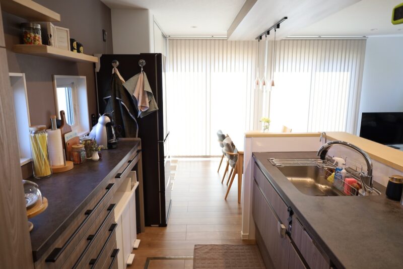 セキスイハイム リシェルSI キッチン全体像