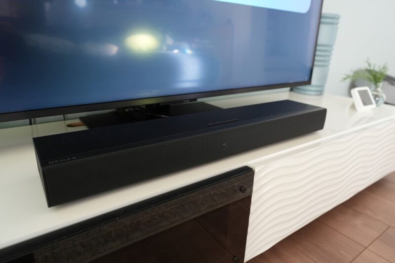 REGZA 50Z870R 純正サウンドバー RA-B100 設置