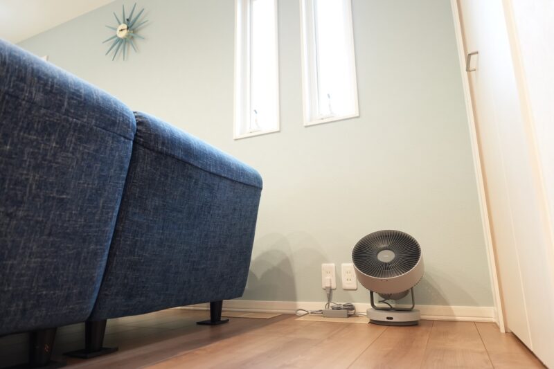 18.4畳のLDKに設置したcado STREAM 1800の外観